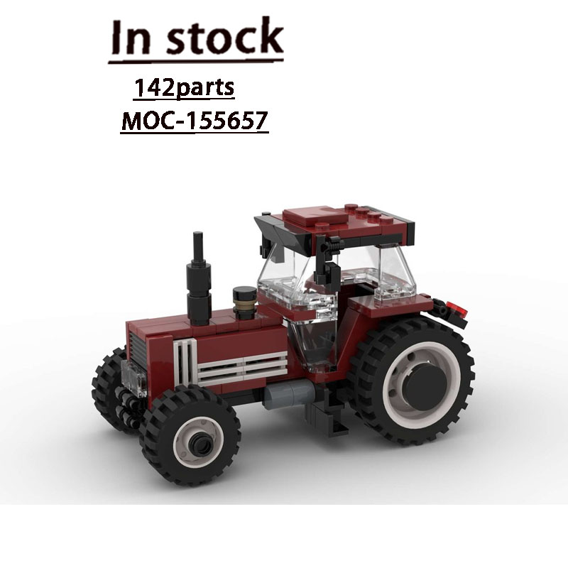 Urban Farming Model - MOC-155657 Modello di Trattore Agricolo Retrò