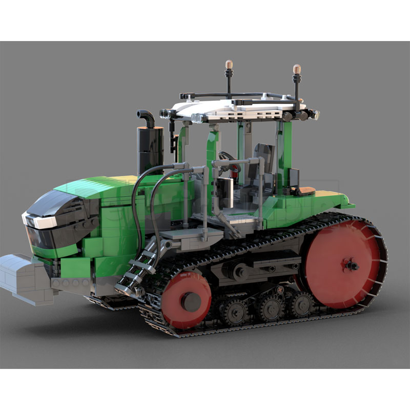 Urban Farming Model - MOC-260781 Modello di Trattore Agricolo Urbano