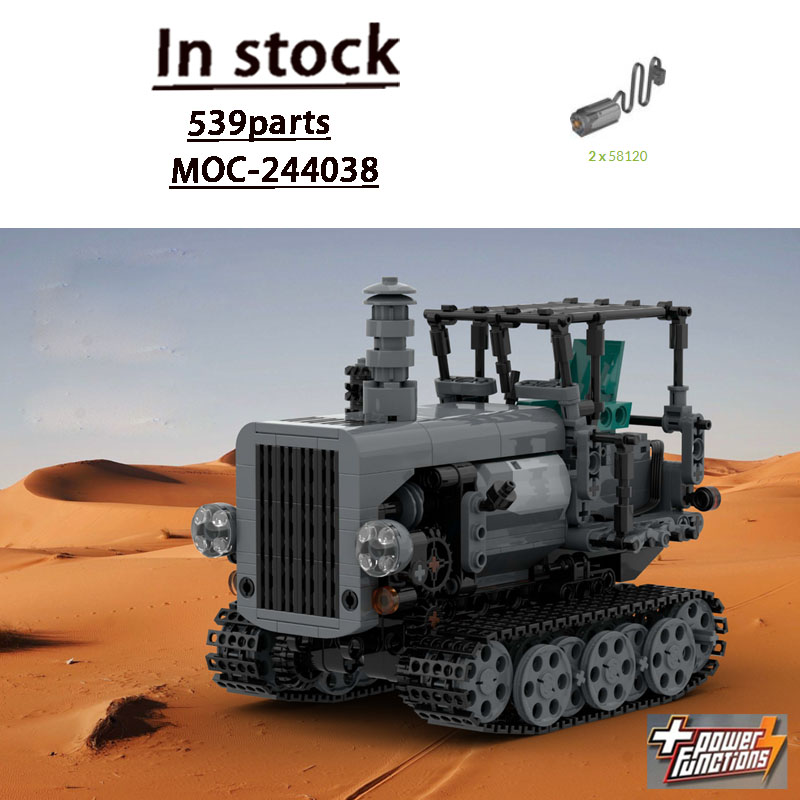 Urban Farming Model - MOC-244038 Modello di Trattore Agricolo Urbano