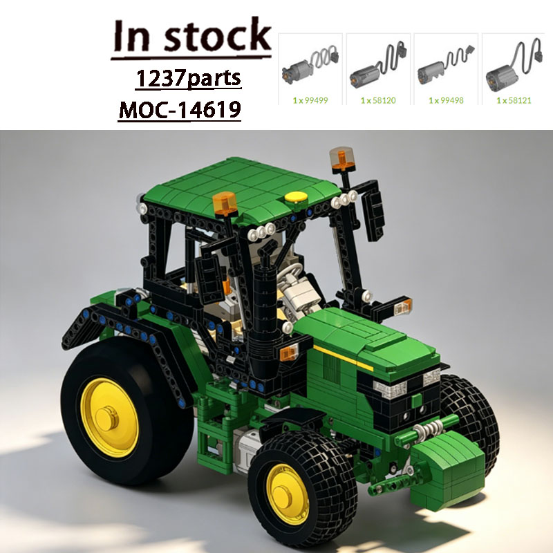 Urban Farming Model - MOC-14619 Modello di trattore per l'agricoltura